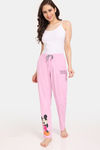 Rosaline Disney Knit Cotton Pyjama - Pink Nectar — thumbnail 4